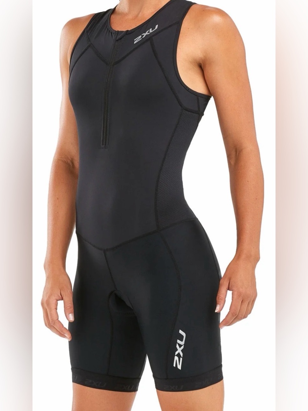 2XU Black One-Piece Triathlon Swim Suit